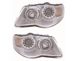 LAMP HEADLIGHTS VW TOUAREG 02 L R