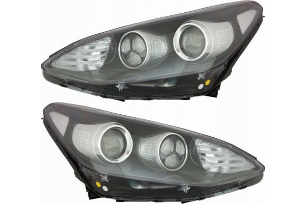 Juego de Faros Delanteros Kia Sportage 2015- Izquierdo y Derecho usado 5