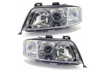 LAMP HEADLIGHTS AUDI A6 C5 H7 H1 KPL L R