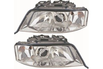LAMP HEADLIGHTS AUDI A6 C5 H7 H1 KPL L R Height adjustment electric