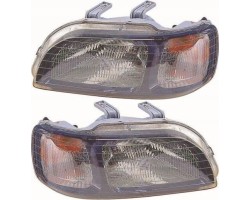 HEADLIGHTS LAMP HONDA CIVIC VI 6 94 01 SET