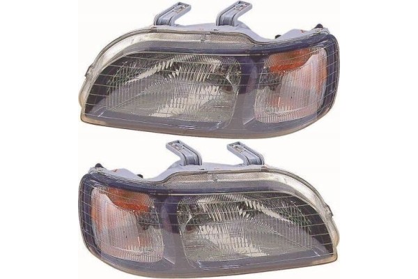 Juego de faros delanteros Depo 33151ST3305 33101ST3305 para Honda Civic VI 1994-2001 usado 5