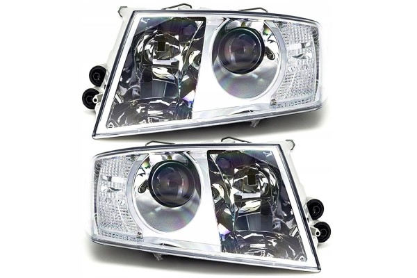 Faros delanteros Skoda Octavia II 2004-2013 Depo Izquierdo y Derecho H1/H7 usado 10