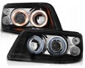 LAMPS VW T5 BUS TRANSPORTER 03 09R RINGS DEPO BLACK MOTORS REG FREEBIE
