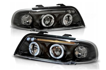 Headlights Flashers L R Led Tuning Black Audi a4 b5 8d 1994 98 Catalog number of the part LPAU34