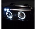 Headlights Flashers L R Led Tuning Black Audi a4 b5 8d 1994 98 Part manufacturer Junyan
