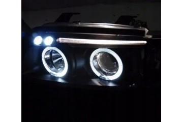 Headlights Flashers L R Led Tuning Black Audi a4 b5 8d 1994 98 Part manufacturer Junyan