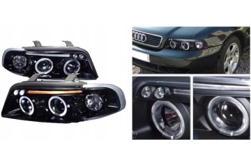 Headlights Flashers L R Led Tuning Black Audi a4 b5 8d 1994 98 Installation side left right