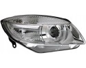 SKODA FABIA ROOMSTER 2007 10 HEADLIGHT RIGHT DEPO Height adjustment electric