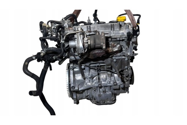 Motor completo con colector de turbina HRA2 Nissan Qashqai J11 1.2 Dig-T usado 4