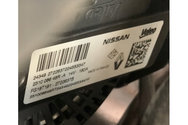Motor Renault NV300 2.0 DCI M9RZ717 302059239R 0445011500 208A07119R 144104384R usado 4