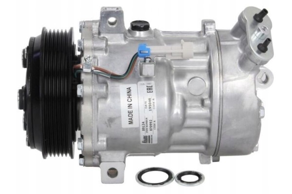 Compresor de aire acondicionado Nissens 89124 nuevo 6