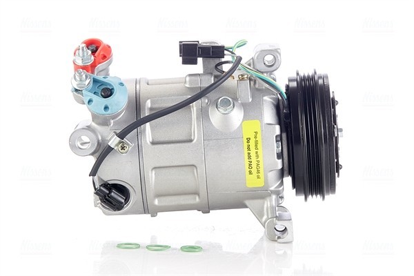 Compresor de aire acondicionado Nissens 890062 usado 5