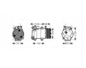 Compressor air conditioning AVA QUALITY COOLING FDAK392 Part manufacturer AVA Quality cooling