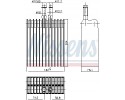 AIR CONDITIONING EVAPORATOR SEAT ALHAMBRA VW CALIFORNIA T5 T6 CAMPER MULTIVAN T5 Part manufacturer Nissens