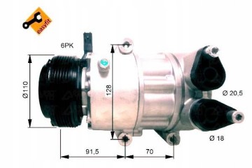 NRF AIR CONDITIONING COMPRESSOR FORD 2 0I 07 Version European