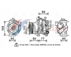 AVA TOAK618 Compressor Air Conditioning
