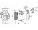AIR CONDITIONING COMPRESSOR OPEL Catalog number of the part 86218058 NIS