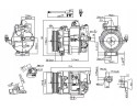 AIR CONDITIONING COMPRESSOR JAGUAR JAGUAR XJ 03 XK 06 Catalog number of the part 86217939 NIS
