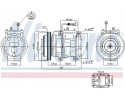 COMPRESSOR AIR CONDITIONING COMPRESSOR 89119 NISSENS Catalog number of the part 89119