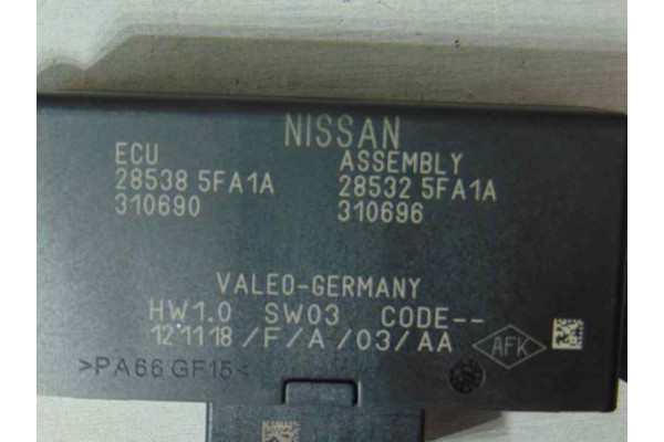 285385FA1A MODULO ELECTRONICO NISSAN MICRA (K14)
