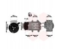 VAN Wezel 1800K498 Compressor air conditioning