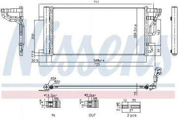 CONDENSER AIR CONDITIONING COOLER WITH DEHUMIDIFIER Packaging status original
