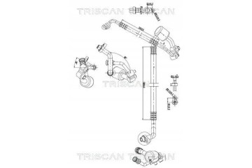 AIR CONDITIONING CABLE 9010 24009 TRISCAN Packaging status original