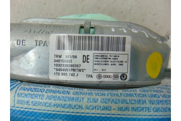 1T0880742J AIRBAG CORTINA DELANTERO DERECHO VOLKSWAGEN TOURAN (1T2)