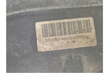 Rear reducer MERCEDES BENZ E W212 2123507401 3 0L diesel 125kW 2010 Catalog number of the part 2123507401