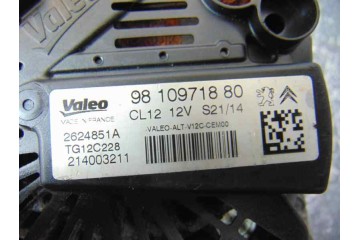 9810971880 ALTERNADOR CITROEN C4 CACTUS