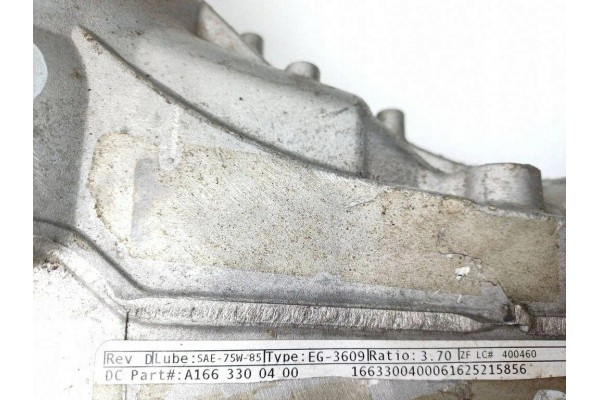 Reductor delantero Mercedes-Benz Gle Coupé (C292) A1663300400 5.5L gasolina usado 6