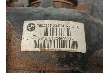 REAR DIFFERENTIAL REAR BMW X1 E84 7592325 Installation side rear