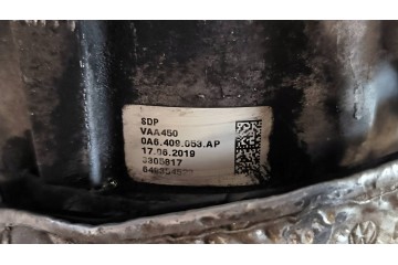 FRONT DIFFERENTIAL 0A6409053AP AUDI Q3 II 83A Car type passenger cars