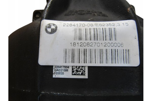 Puente Diferencial Trasero BMW M5 F10 M6 F06 F12 F13 3.15 usado 5