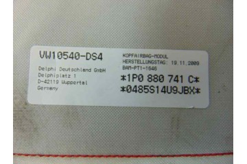 1P0880741C AIRBAG CORTINA DELANTERO IZQUIERDO SEAT LEON (1P1) Comfort Limited 1P0880741C 181277 SEAT - 2