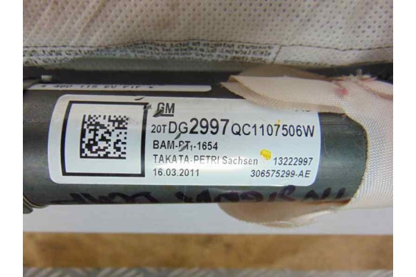 13222997 AIRBAG CORTINA DELANTERO DERECHO OPEL INSIGNIA SPORTS TOURER