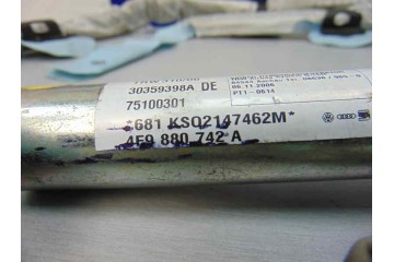 4F9880742A AIRBAG CORTINA DELANTERO DERECHO AUDI A6 ALLROAD QUATTRO (4FH)
