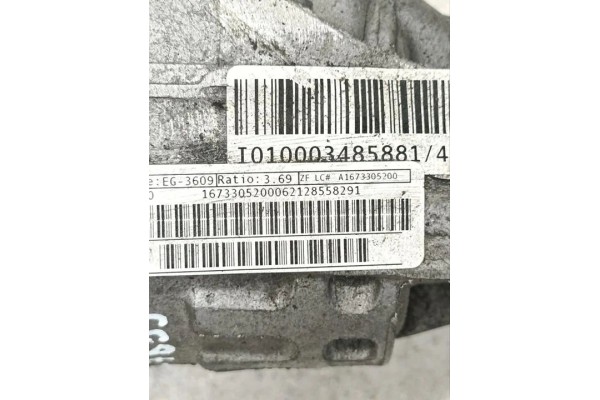 Reductor delantero Mercedes-Benz A1673305200 2022 usado 10
