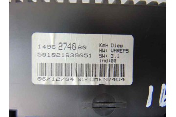 1496274080 CUADRO INSTRUMENTOS FIAT ULYSSE (179) 2.0 JTD Básico 1496274080 182091 FIAT - 2