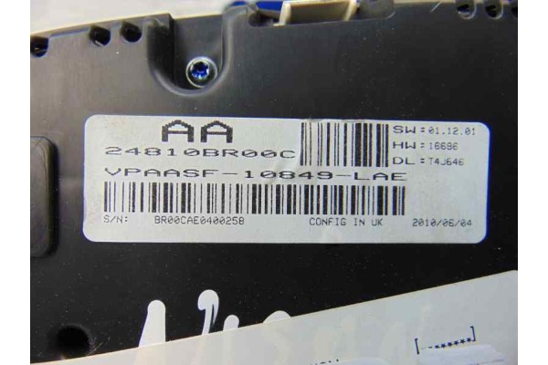 24810BR00C CUADRO INSTRUMENTOS NISSAN QASHQAI (J10)