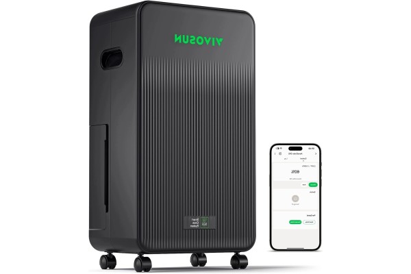 ELECTRIC DEHUMIDIFIER 12 L PER DAY TANK 2 L WIFI D12