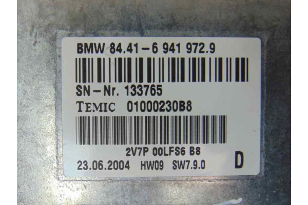 69419729 MODULO ELECTRONICO BMW SERIE 7 (E65/E66) 730d 2008 69419729 182423 BMW - 2