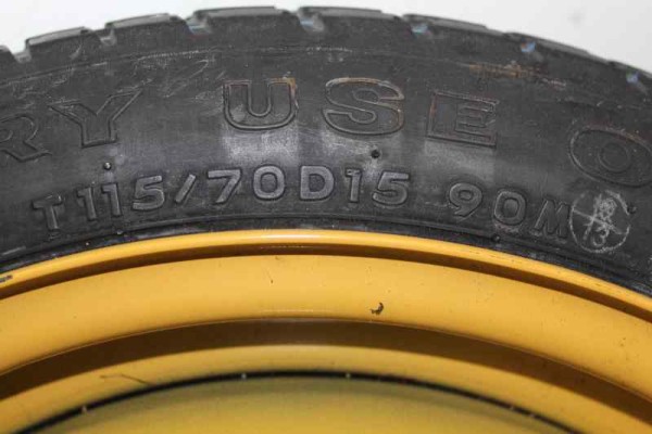  NEUMATICO REPUESTO MAZDA 3 BERLINA (BL) Active 2012 182734 MAZDA - 3