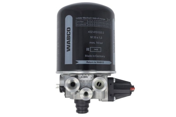 Pneumatic system dehumidifier 432 410 034 0 for IVECO EUROTECH Part manufacturer AD BRAKE