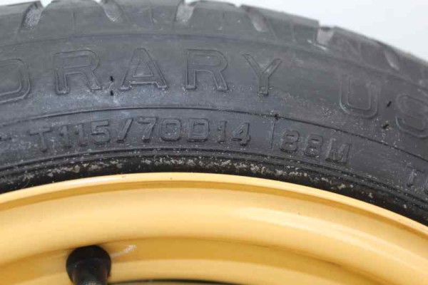 T115/70D14  NEUMATICO REPUESTO HONDA CIVIC BERL. 3/4 (EJ/EK) 1.4 S 3 Berlina (EJ9) 1996 T115/70D14 188038 HONDA - 1