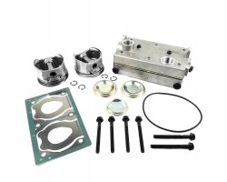 Wabco compressor head with pistons and rings DAF CF 1813542