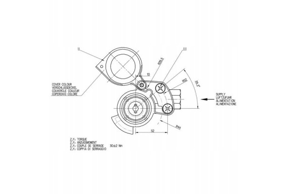 Coupling head red Swiss 4522030310 Catalog number of the part 4522030310