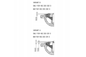 Coupling head red Swiss 4522030310 Catalog number of substitutes DT Spare Parts 9 72009