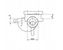 Coupling head red Swiss 4522030310 Catalog number of the original DAF 1736578 DAF 736578 EVOBUS 8283318000 GOLDHOFER 200238 KEMP